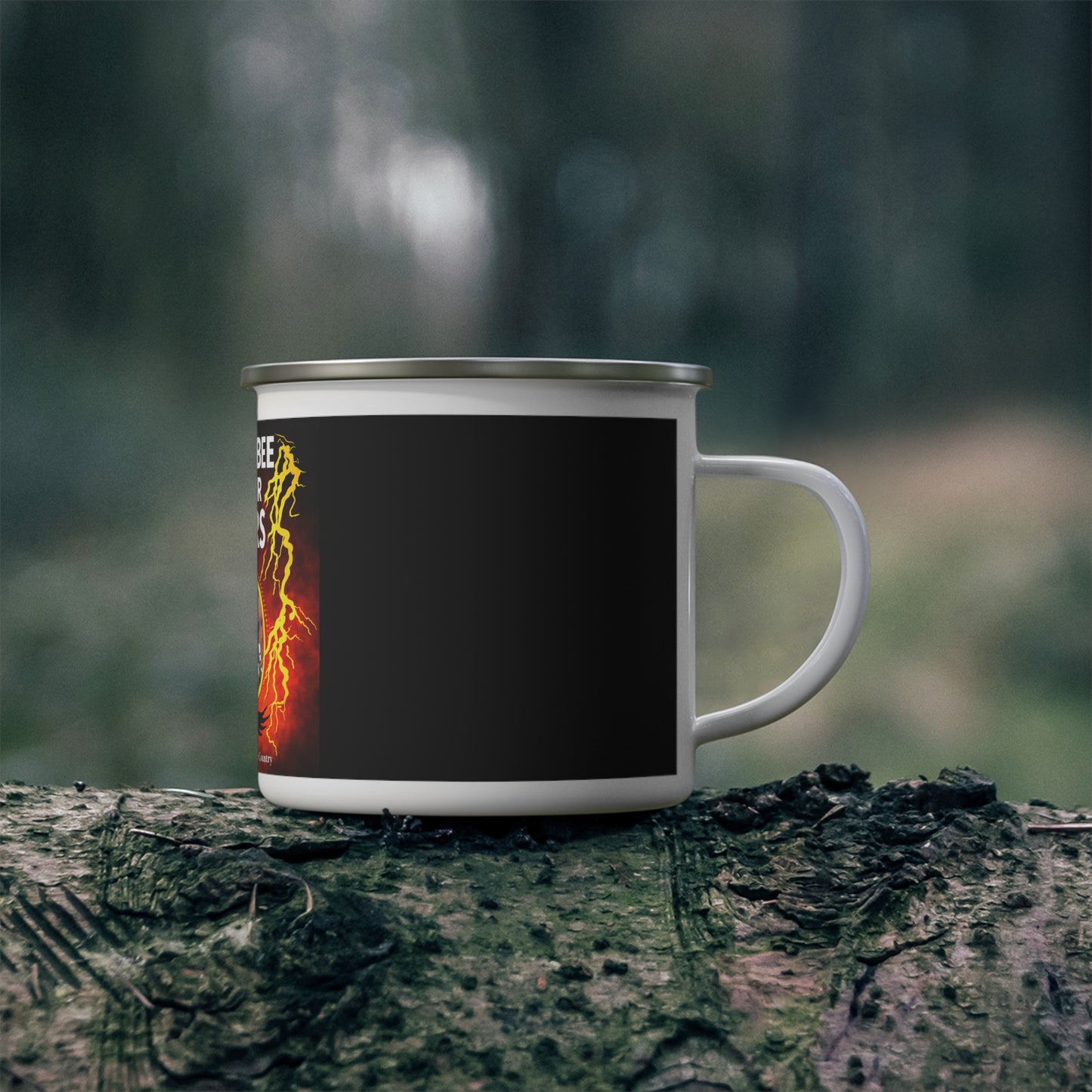 Enamel Mug — "Yallambee For Our Elders" Indigenous Support Camping Mug