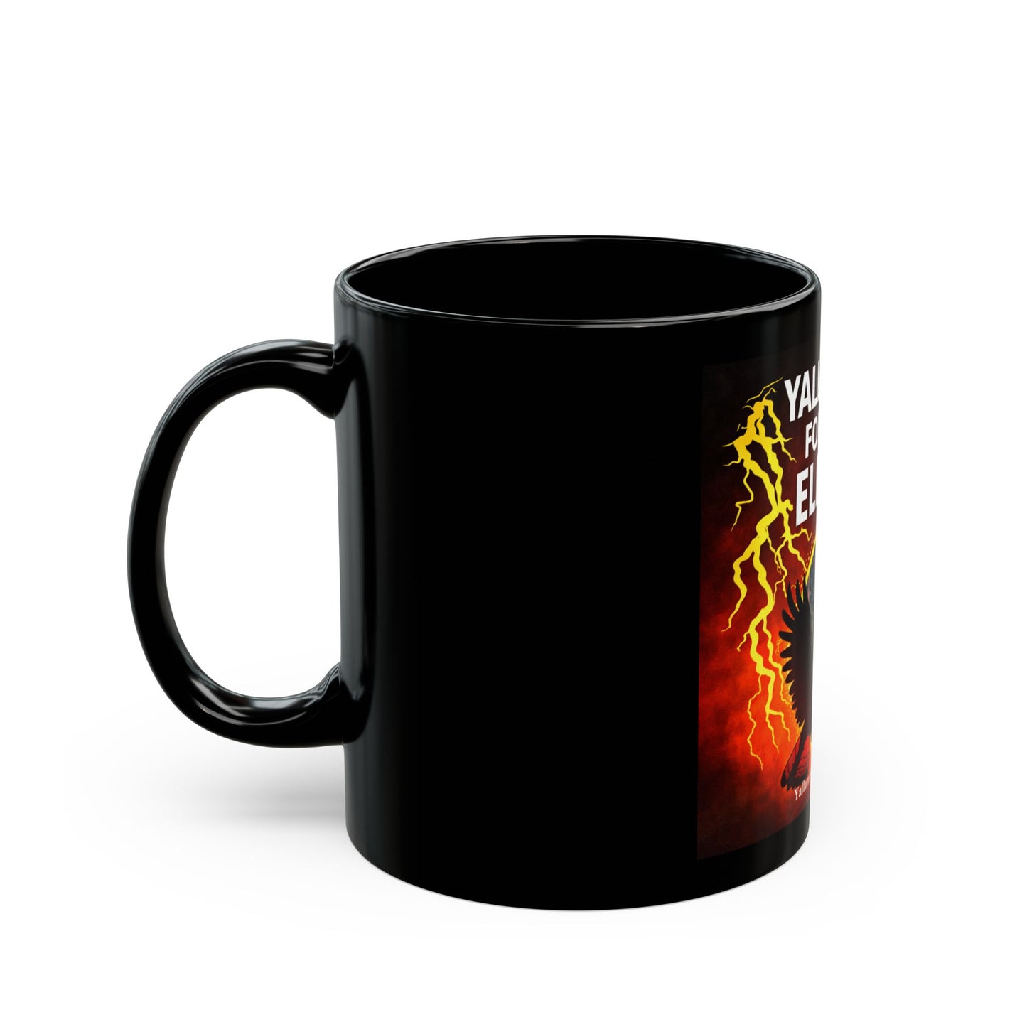 Yallambee For Our Elders Black Coffee Mug — Indigenous Healing & Support Design (11oz/15oz)