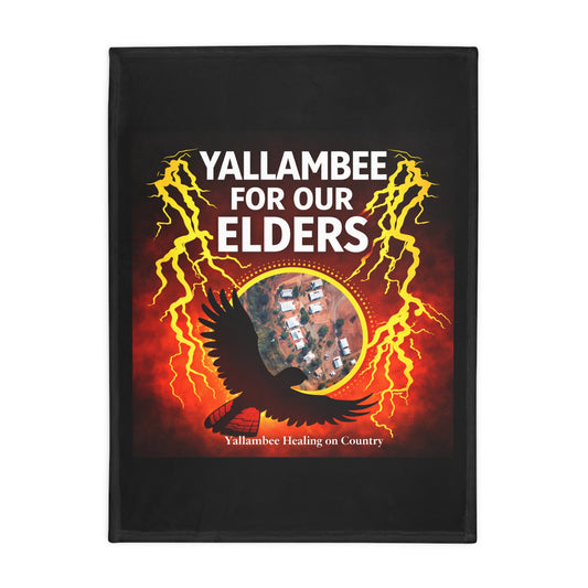 Yallambee For Our Elders Fleece Blanket – Healing on Country Collection