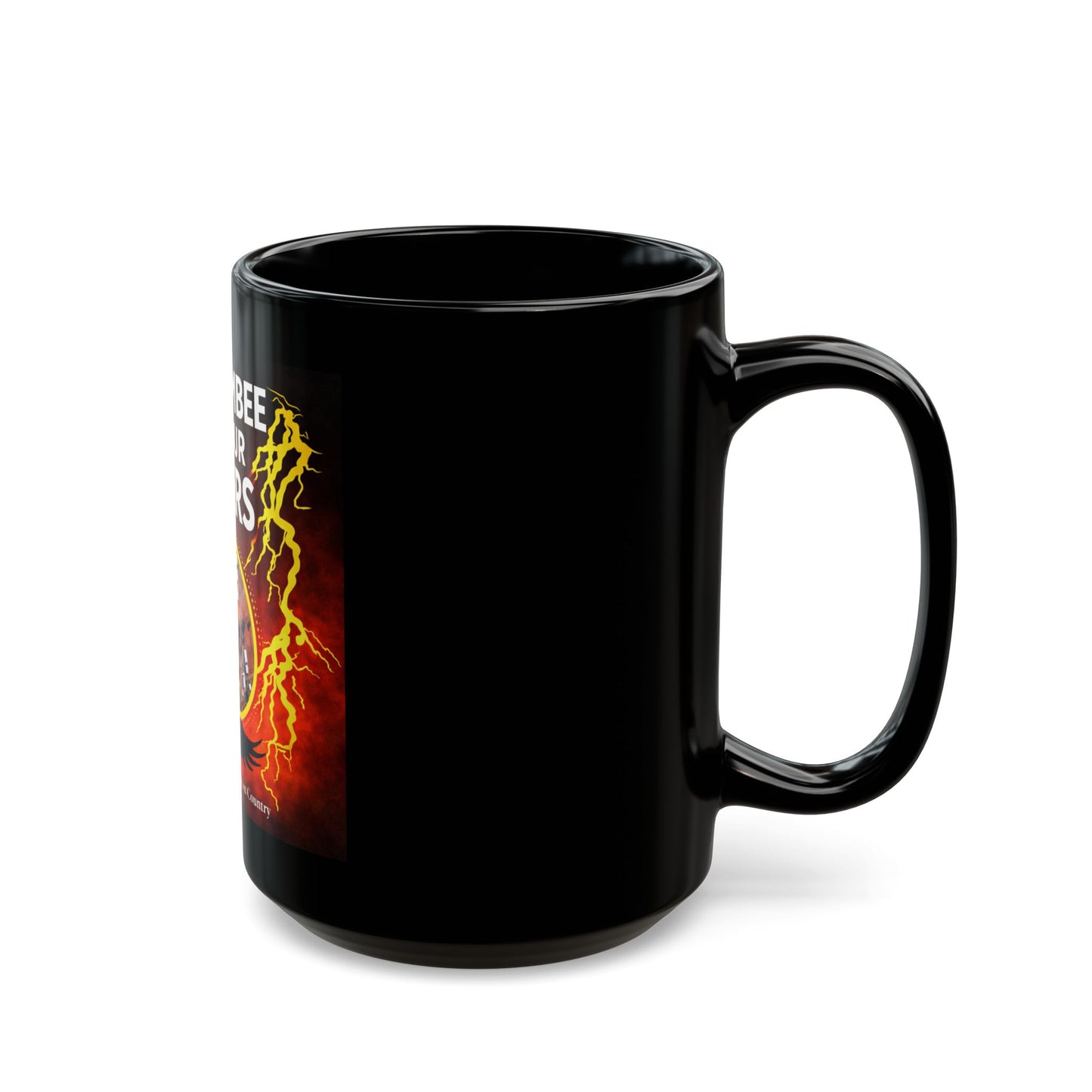 Yallambee For Our Elders Black Coffee Mug — Indigenous Healing & Support Design (11oz/15oz)