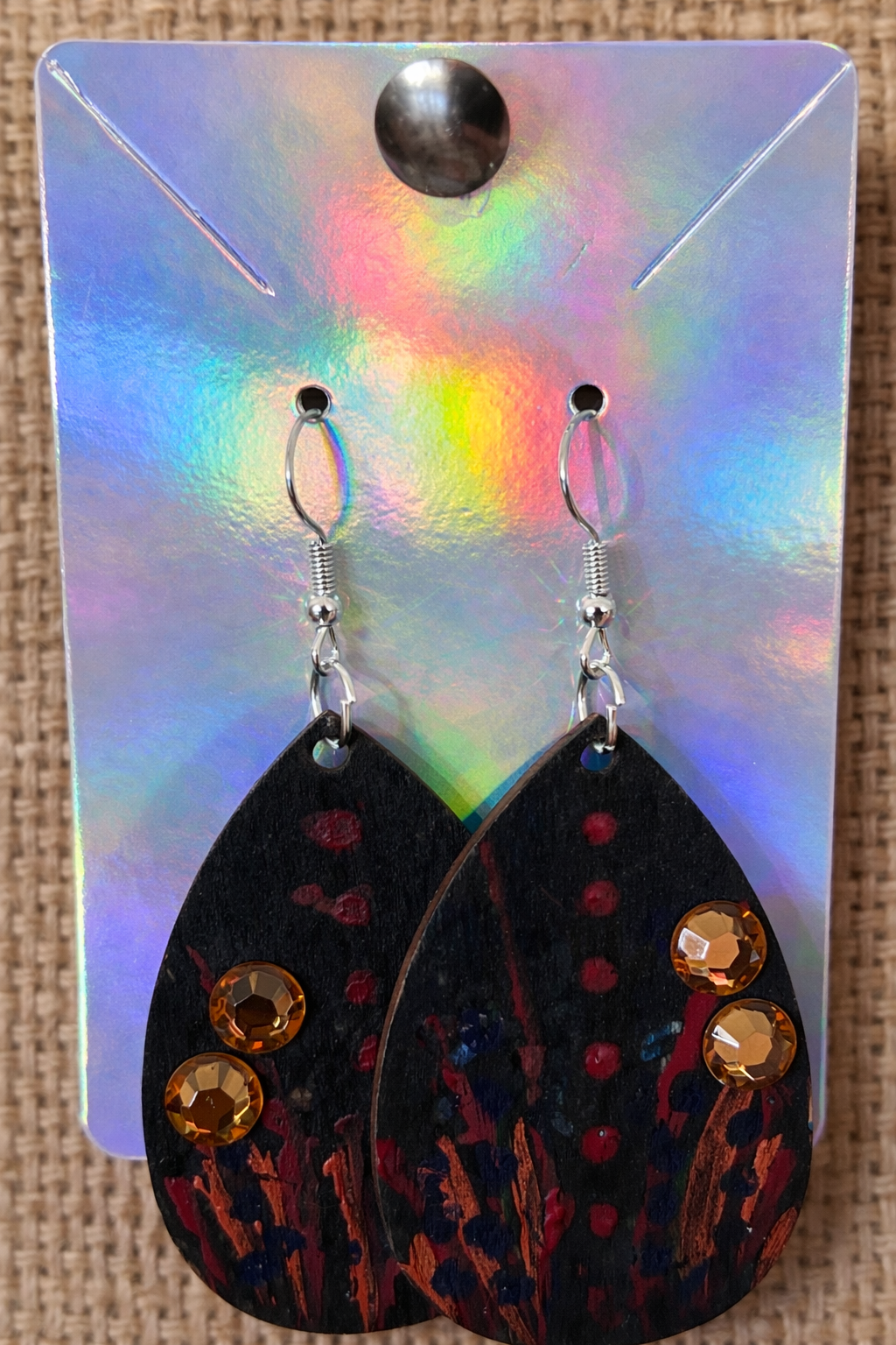 Ngurru Mirrka Earthy Bloom Earrings